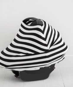 Baby Car Seat Cover Canopy And Nursing Cover Multi-Use Stretchy 3 In 1 Gift ".. 12 182321218458 5