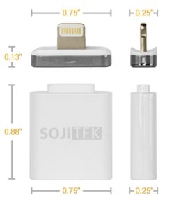 Sojitek Genuine Magnetic Charging Charger / Data Sync Connector (Adapter) For.. 7 182321219202 1