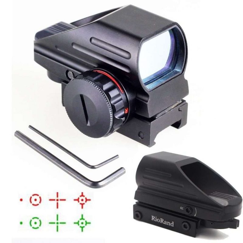 Riorand Generic Holographic Red And Green Dot Sight Tactical Reflex 3 ...