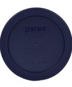 Pyrex Blue 2 Cup Round Storage Cover #7200-Pc For Glass Bowls 6-Pack 4 182321219435 1