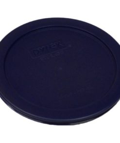 Pyrex Blue 2 Cup Round Storage Cover #7200-Pc For Glass Bowls 6-Pack 5 182321219435 2