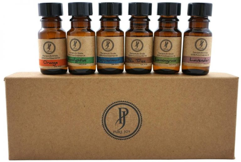 Pure Joy Aromatherapy Premium Kit Top 6 Essential Oils Gift Set 10Ml 100% Pur..