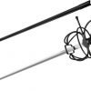 Rapier Sword 44 Inch Overall Black