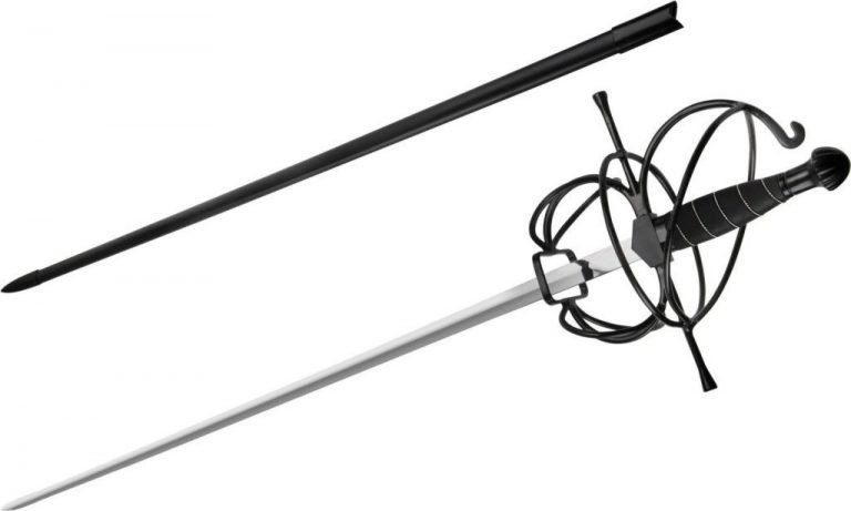 Rapier Sword 44 Inch Overall Black