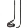 Shure Se215-K Sound Isolating Earphones With Single Dynamic Microdriver Black