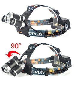 Boruit Rj-5000 Led Headlamp Headlight 6000Lm 3 X Cree Xm-L L2 Lampe Frontale .. 9 182321263040 2