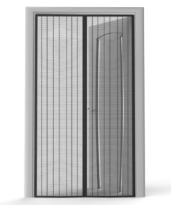 Planet Homeware Full Frame Heavy Duty Velcro Mesh Magnetic Screen Door Curtai.. 10 182321271820 4