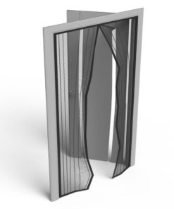 Planet Homeware Full Frame Heavy Duty Velcro Mesh Magnetic Screen Door Curtai.. 11 182321271820 5