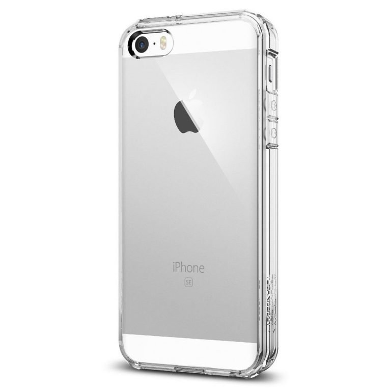 Spigen Ultra Hybrid Iphone Se Case With Air Cushion Technology And Hybrid Dro..