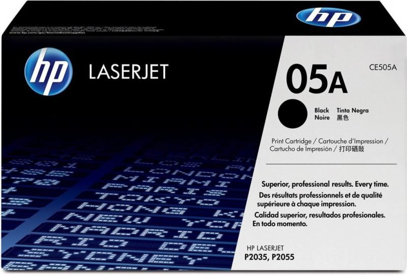 Hp 05A (Ce505A) Black Original Laserjet Toner Cartridge