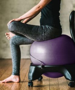 Gaiam Balance Ball Chairs Purple 10 182321314845 3