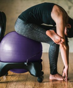 Gaiam Balance Ball Chairs Purple 11 182321314845 4