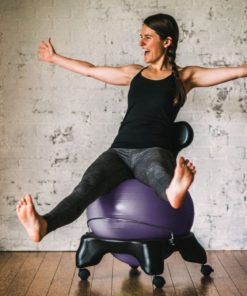 Gaiam Balance Ball Chairs Purple 13 182321314845 6