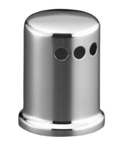 Alternative view of KOHLER K-9111-BN Air Gap Cover with Collar, Vibrant Brushed Nickel