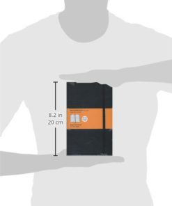 Moleskine Classic Notebook, Soft Cover, Large (5" x 8.25") Ruled/Lined, Black 16 311mNzF57cL