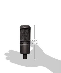 Audio-Technica AT2020USB PLUS Cardioid Condenser USB Microphone, Black AT2020USB+ 7 31B2BIvmAd1L