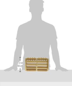 TheraFlow Dual Foot Massager Roller (Large). Relieve Plantar Fasciitis, Stress, Heel, Arch Pain - The Original - Shiatsu Acupressure Relaxation. Full Instructions/Reflexology... 15 31C2ziP2REL