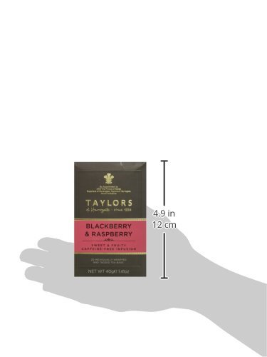 Taylors of Harrogate Blackberry & Raspberry Herbal Tea, 20 Teabags 20 Count (Pack of 1) - $9.95