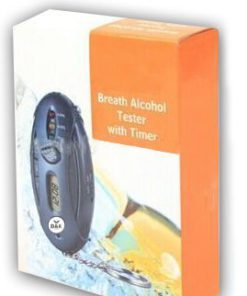 Best 2018 New Design Breathalyzer Alcohol Tester with Timer/Alcohol Breath Tester/Keychain Alcohol Tester Digital LCD Alcohol Tester Analyzer Breath Breathalyzer, LED Flashlight, Colored LED 11 31UJkj8ws3L