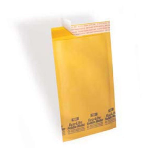 Polyair Eco-lite #2 ELSS2 Golden Kraft Self Seal Bubble Mailer, 8 1/2" x 12" (Case of 100) 100 Count - $28.95