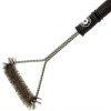 Alpha Grillers BBQ Grill Brush. Stainless Steel Bristles, 18 Inch Long Tools. Best Cleaner for A Weber Barbecue