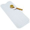 Bathroom Bath Shower Mat Vinyl Material Extra Long 39 x 15.5 Inches (White) White 33 41 S89F3NWL