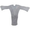 Medieval Renaissance Knight's Chain Mail Armor Shirt (Silver, Large)