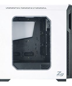 Alternative view of Zalman Z9 Neo Performance Gaming Mid Tower Case, White Z9 Neo White