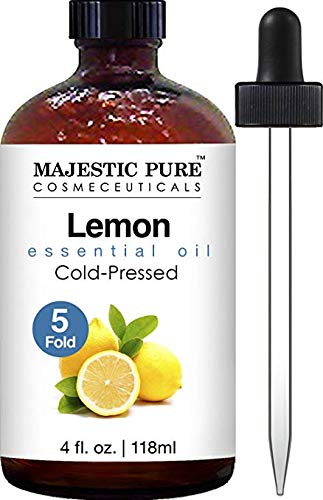 Majestic Pure Lemon Oil, Therapeutic Grade, Premium Quality Lemon Oil, 4 fl. oz - $21.95