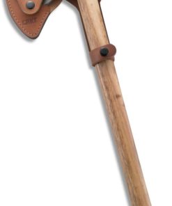 Alternative view of CRKT Woods Chogan Tomahawk Sheath: Full Grained Leather, Multiple Snaps, Belt Loops for Secure Carry of T-Hawk, for Use with CRKT 2730 D2730