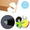 Baby Furniture Protectors Table Corner/Edge Guards (8 Pack) & 2 Door Finger Guard by Btahar | Child Proofing Desk Bumper | Glow In the Dark Safety Pads | Durable Self Adhesive Protective Cushion 50 41DdSk9r97L