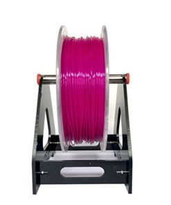 Alternative view of HE3D Acrylic 3D Printer Tabletop Filament Holder for 1 Spool Used for ABS/PLA/Wood/TPU/Other 3D Printing Material