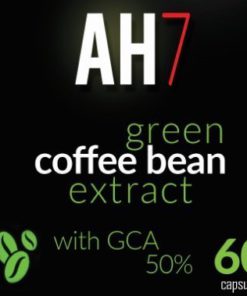 Green Coffee Beans Extract By AH7 - Weight Loss Supplement for Men and Women - 100% Pure Highest Quality Antioxidant with GCA 50% Chlorogenic Acid, 60 Capsules, Made In USA, Buy Now! - $13.95