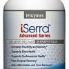 iSerra 250,000 SPU Serrapeptase Enzyme - 90 Maximum Strength Capsules - Up to 12x More Potent Than Other Serrapaptase - Delayed Release Technology - High Potency Non-GMO, Gluten Free, Vegan. 1 Pack 17 41alJzXuFuL