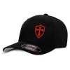Crusader Knights Templar Cross Baseball Hat Large/X-Large Black / Red 13 41h8yKjAfRL