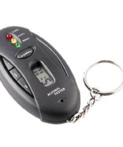 Best 2018 New Design Breathalyzer Alcohol Tester with Timer/Alcohol Breath Tester/Keychain Alcohol Tester Digital LCD Alcohol Tester Analyzer Breath Breathalyzer, LED Flashlight, Colored LED 17 41l6rp5ImzL