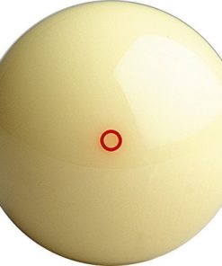 Aramith 2-1/4" Regulation Size Billiard/Pool Ball: Red Circle Champion Cue Ball