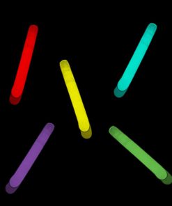 Lumistick 2 Inch Glow Sticks | Mini Glowsticks - Long-Lasting Snap Lights for Fishing, Parties, Camping and Other Applications (Assorted, 100 Pack) Assorted 100 Glow Sticks 9 41pJ6oPvMyL