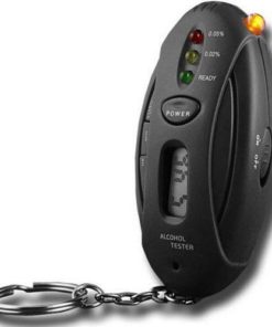 Best 2018 New Design Breathalyzer Alcohol Tester with Timer/Alcohol Breath Tester/Keychain Alcohol Tester Digital LCD Alcohol Tester Analyzer Breath Breathalyzer, LED Flashlight, Colored LED 12 41qOuON W8L