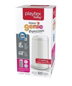 Diaper Genie Expressions Diaper Disposal Pail Withstarter Refill 100-Count 3 41qou6rxxL