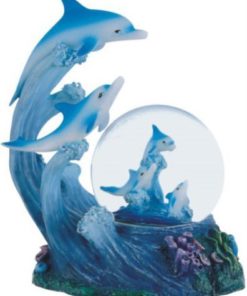 George S. Chen Imports Snow Globe Dolphin Collection Desk Figurine Decoration