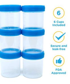 Alternative view of Urine Specimen Collection Cups with Lids, 90ml (6 Pack) 6 Pack