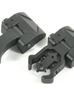 AAO Ar Tactical Flip up Front and Rear Iron Sights Set for Picatinny Rails 5 51 gv5ZeJhL