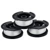 Black and Decker AF-100-3ZP 30ft 0.065" Line String Trimmer Replacement Spool, 3-Pack 3 Pack 30 5109kvrU4yL
