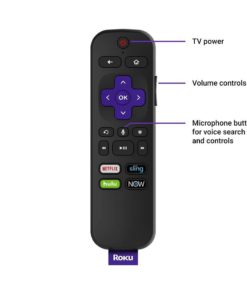 Roku HD 1080p Streaming Stick Player with Voice Remote, 3800RW 11 510AMgCZvJL