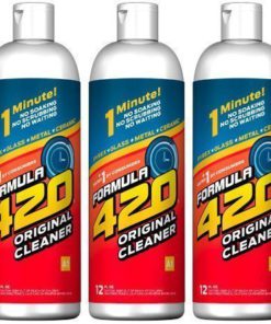 Formula 420 Glass Metal Ceramic Pipe Cleaner 12 Oz. 3 Pack