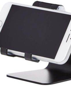 AmazonBasics AMZ-ACPS-BK Adjustable Cell Phone Stand for iPhone and Android, Black 9 512EUdqjx1L