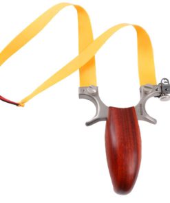 Huntingdoor Slingshots for Hunting Adults Metal Slingshot Professional Steel and Wood Slingshot with 5 Removable Sights and 2X Rubber Bands, Classic High Velocity Powerful Outdoor Catapult Slingshot 14 512qujHezxL