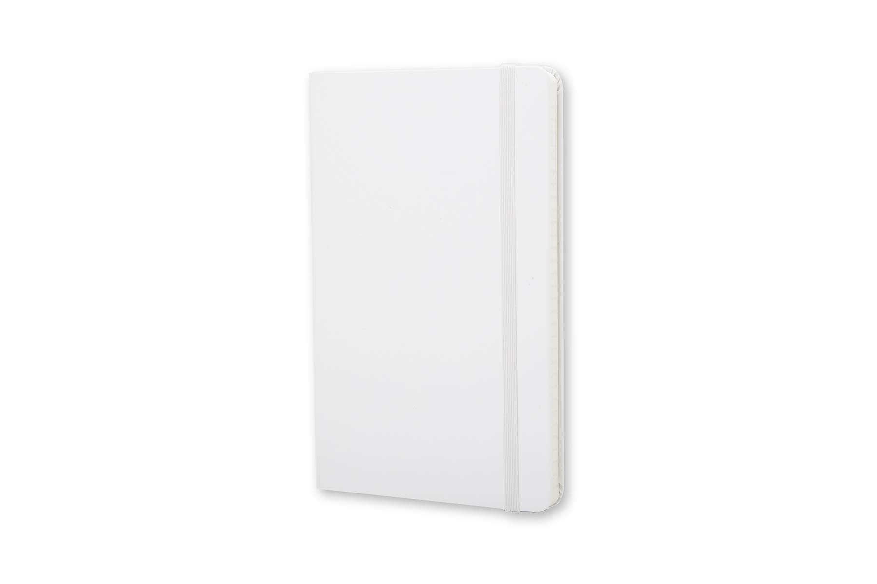 Moleskine Classic Notebook, Hard Cover, Large (5" x 8.25") Ruled/Lined, White - $19.95
