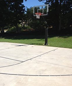 Easy Court Premium Basketball Court Marking Stencil Kit WHITE 9 518rvuwomML